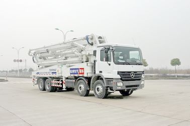 8x4 BENZ Concrete Pump Trucks For Pumping Concrete Equipment 47m