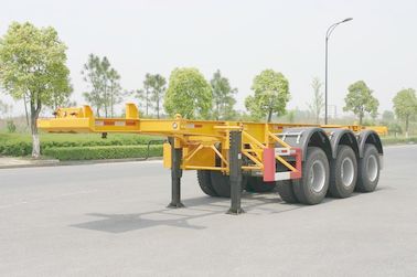 40ft Carbon-steel Skeletal Container Trailer Chassis (Rear 3 FUWA axles)