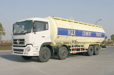 8x4 Dry Bulk Tank For Cement Transport 27cbm Dry-Mixed Powder Truck
